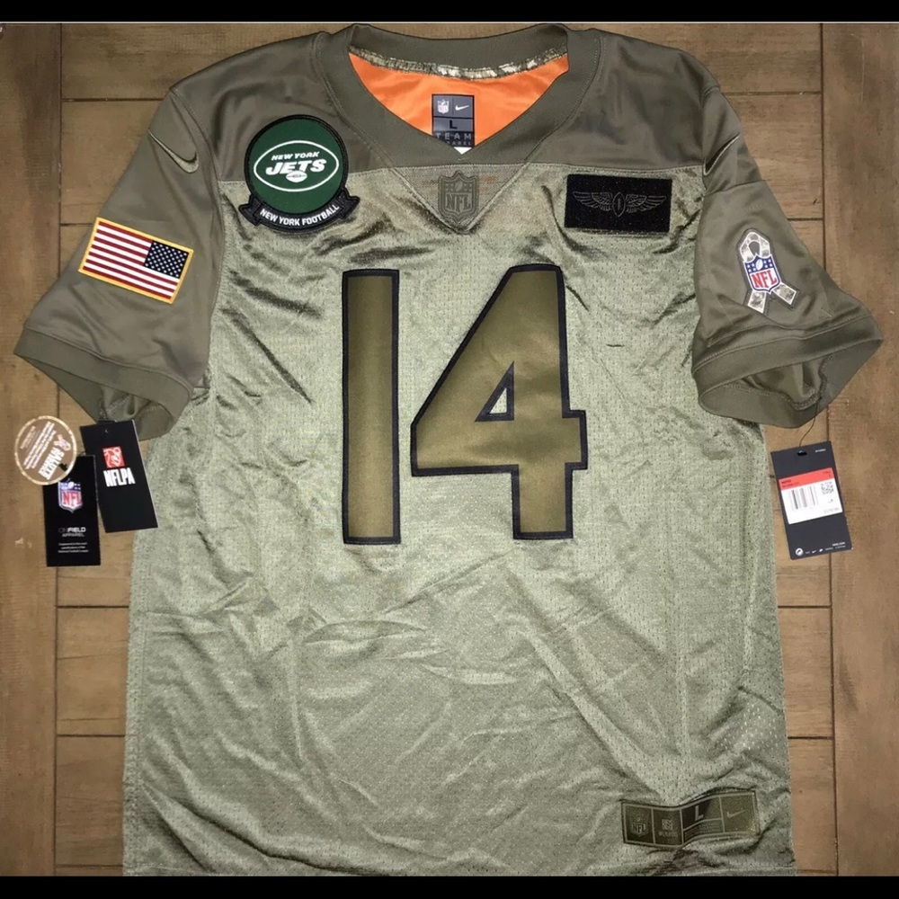 NIKE AUTHENTIC SAM DARNOLD NY JETS 14 JERSEY